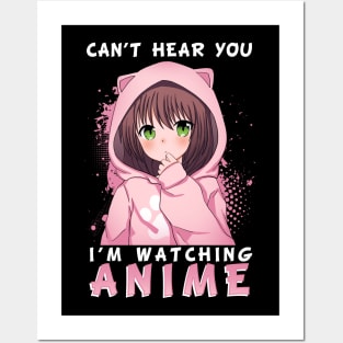 Cant hear you Anime Posters and Art